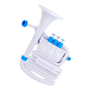 NUVO �k�[�{ / N610JHWBL �v���X�`�b�N�� B��/C �z���� jHorn (White/Blue)