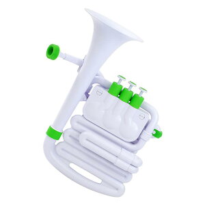NUVO �k�[�{ / N610JHWGN �v���X�`�b�N�� B��/C �z���� jHorn (White/Green)