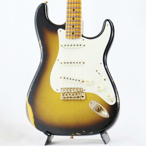 Fender Custom Shop 2023 Spring Event Limited Edition 1957 Stratocaster Relic (Faded/Aged 2-Color Sunburst w/ Gold Hardware) [SN.CZ570778] �y�L�Y��������z
