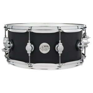dw DDLM0614SSBL [Design Series Maple SnareC 14''×6'' / Black Satin]