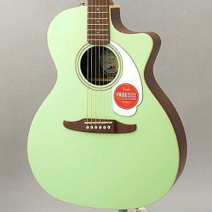 Fender Acoustics �y���Ԍ���I�A�N�Z11�_�Z�b�g�t���I�z�y���ʌ�������zFender Newporter Player (Surf Green) �t�F���_�[