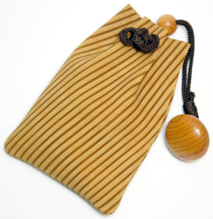 印伝 合切袋 信玄袋7112 トンボ ふすべ