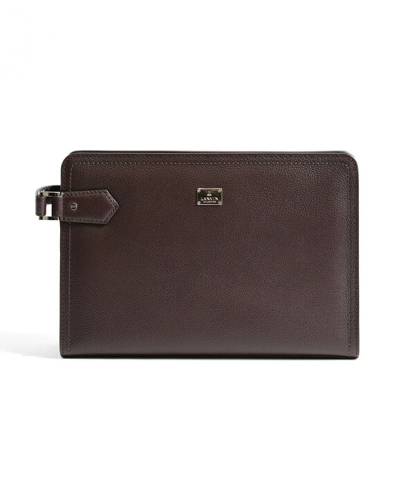 楽天市場】LANVIN COLLECTION レザーセカンドバッグ 25cm (マクシム  