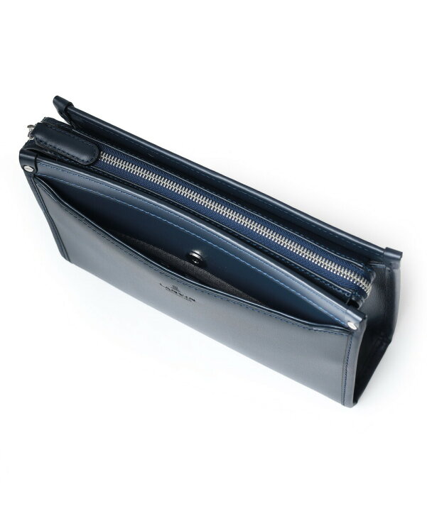 楽天市場】LANVIN COLLECTION レザークラッチバッグ 24cm (ニュー 