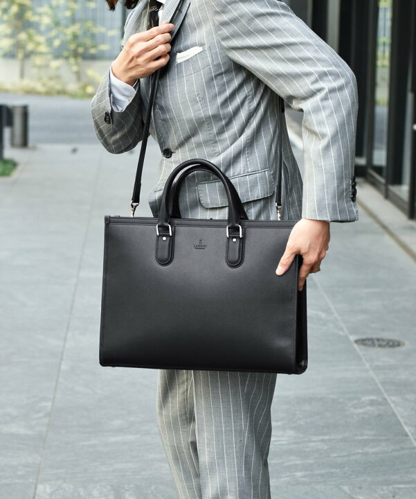 楽天市場】LANVIN COLLECTION レザービジネスバッグ A4 (ニューフロー 