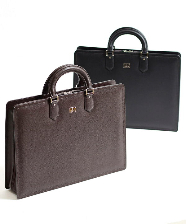 楽天市場】LANVIN COLLECTION レザービジネスバッグ A4 三方開き 