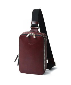 FUJITAKA レザーワンショルダーバッグ (ヴァレー) 本革 牛革 革 メンズ おしゃれ ブランド 日本製 大人 レザー 旅行 バッグ 通学 通勤 ボディバッグ ボディーバッグ 斜め掛け 斜めがけ 肩がけ