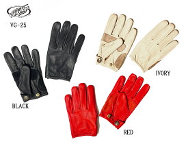 【送料無料】Vin&Age/ヴィン アンド エイジ TYPE VG25 SHORT PLAIN GLOVES