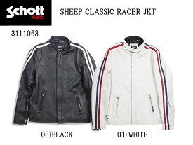 【送料無料】Schott/ショット/SHEEP CLASSIC RACER JKT