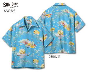 2026�N SUN SURF OPEN SHIRT SHORT SLEEVE SHIRT SCAREDROW SURFRIDERS SPORTSWEAR MADE IN JAPAN �T���T�[�t ���[���� ���� �I�[�v�� �V���c �A���n�V���c�@���{�� SS39623