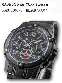 【送料無料】MADISON NEWYORK Bleecker Men's Watch マディソン ニューヨーク ブレーカー メンズ 腕時計 MA011007-7