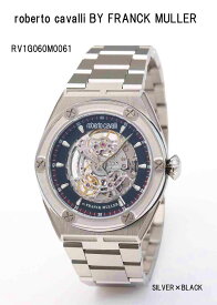 【送料無料】(国内正規品 メーカー保証2年)　 roberto cavalli BY FRANCK MULLER Men's Watch (ロベルト・カヴァリ バイ フランク・ミュラー) メンズ 男性　紳士 ウォッチ　手巻き 腕時計 スイス製　RV1G060M0061