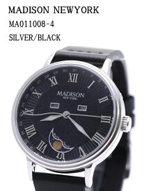 【送料無料】マディソン ニューヨーク チャールトン メンズ 腕時計 MADISON NEWYORK Charlton Men's Watch MA011008-4