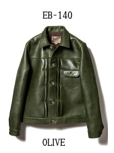 Y'2 leather ECO HORSE 1st Type G�W���� ���C�c�[���U�[ �G�R�z�[�X ���{���F made in japan�uOLIVE�vEB-140