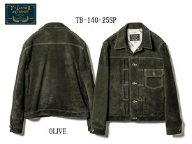 【送料無料】Y'2 leather STEER SUEDE 1st Type JACKET ワイツーレザー ステアースエード　Gジャン ~ 25th Anniversary Limited ~