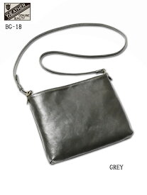 【送料無料】Y'2 LEATHER NATURAL SCAR HORSE SACOCHE BAG /　ワイツーレザー　ナチュラルスカー　ホース　サコッシュバッグ　BG-18