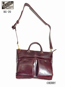 Y'2 LEATHER ANILINE STEER HELMET BAG /�@���C�c�[���U�[ �A�j���� �X�e�A �w�����b�g�o�b�O�@�@BG-20