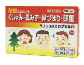 【第2類医薬品】ベナエス鼻炎カプセルN★セルフメディケーション税制対象商品