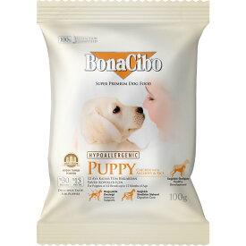 【小犬用ドッグフード】ボナシーボ/BonaCibo チキン・アンチョビ＆ライス 100g