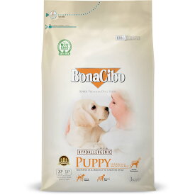 【小犬用ドッグフード】ボナシーボ/BonaCibo チキン・アンチョビ＆ライス 3kg