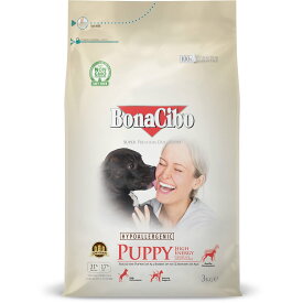 【小犬用ドッグフード】ボナシーボ/BonaCibo チキン・アンチョビ＆ライス(高エネルギー) 3kg