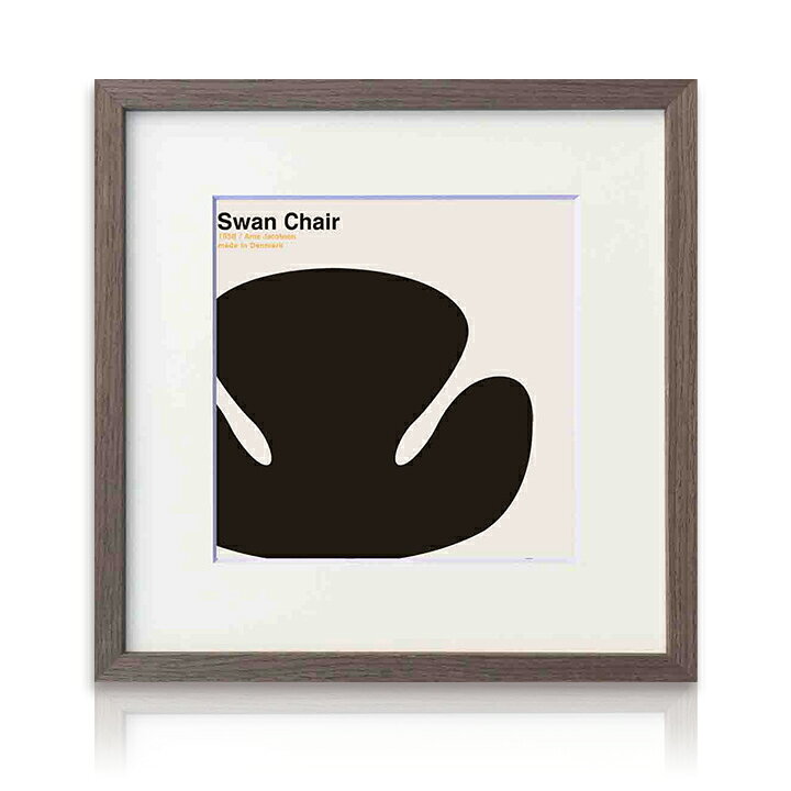 楽天市場】アートパネル 安川敏明 Swan Chair スワンチェア Toshiaki 