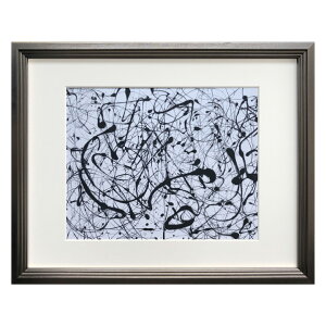 �A�[�g�p�l�� Jackson Pollock �W���N�\���E�|���b�N Number 14: Gray ���_�� ���� �A�[�g�t���[�� �A�[�g�|�X�^�[ ������� �G�� �z���� �t���[���t�� �|�p �C���e���A �Ǌ|�� �Q�� ���r���O �M�t�g 