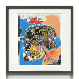 アートパネル Jean-Michel Basquiat ジャン＝ミシェル・バスキア Untitled (Skull) 1981 バスキア モダン 玄関 アートフレーム おしゃれ 絵画 額入り フレーム付き インテリア 壁掛け 寝室 リビング ギフト プレゼント 新生活 送料無料 ssx