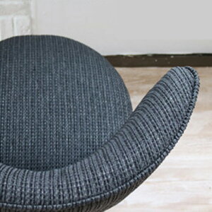 ダイニングチェア 同色2脚セット 回転 ファブリック 肘付き おしゃれ 回転式チェア 回転イス 回転椅子 北欧風 オレンジ ブラウン グレー アイボリー カフェ風チェア コンパクト 低め かわい