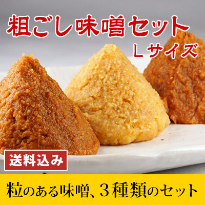 粗ごし味噌セット
