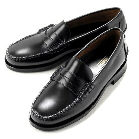 セバゴ SEBAGO ／ 【国内正規品】 ／ スムースグレインレザーペニーローファー「CLASSIC DAN」（BLACK／ブラック）／ メンズ 靴 革靴 レザーシューズ コインローファー アメリカ シティサイド クラシックダン