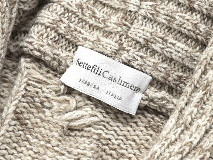 楽天市場】【ポイント10倍】セッテフィーリ カシミア Settefili 