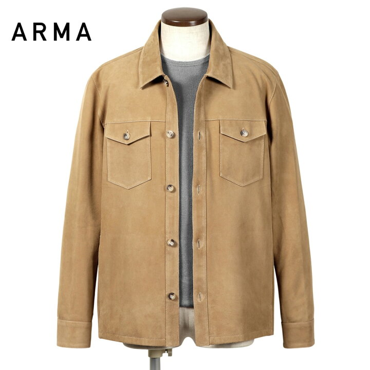 楽天市場】アルマ ARMA ／ 【国内正規品】 ／ ゴートスエードシャツ 