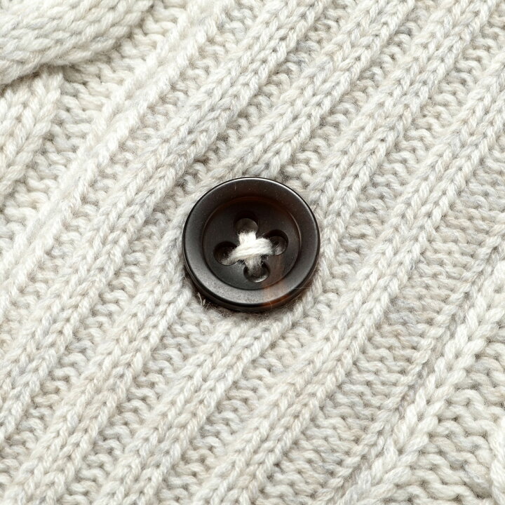 イタリア製ウールカシミヤニットフーディCaracciolo