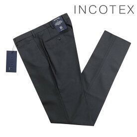 【ポイント10倍】インコテックス INCOTEX ／ 【国内正規品】 ／ 24SS ウォッシャブル撥水テクノウールパンツ「1T035R-9169A」（ネイビー）／ 春夏 メンズ トラベル ボトムス スラックス ビジネス トロピカル 無地 ウォーターレペレント