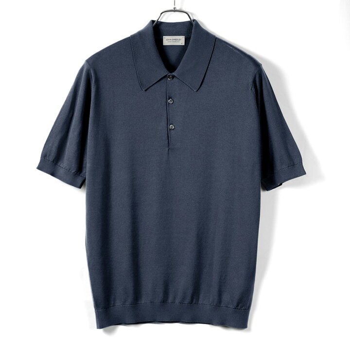 JOHN SMEDLEY ポロシャツ 30ゲージ RHODES POLO SS - ポロシャツ