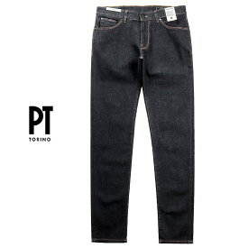 【ポイント10倍】PT TORINO DENIM ピーティートリノデニム ／ 【国内正規品】 ／ 24SS ワンウォッシュコットンストレッチデニムジーンズ「SWING」（インディゴブルー）／ PT05 PTトリノ オールシーズン メンズ ボトムス デニム ジーンズ