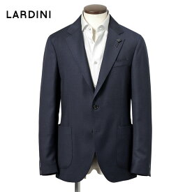 【クーポンで15%OFF】ラルディーニ LARDINI ／ 【国内正規品】 ／ 25-26AW Loro Pianaホップサック3Bジャケット「6000AQ（ADVANCE）」（ネイビー）【ハンガー便選択OK】／ ロロピアーナ ZELANDER 秋冬春 3シーズン メンズ イタリア ブレザー ビジネス 無地
