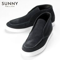 【SALE】ペリーコサニー PELLICO SUNNY ／【国内正規品】／ カーフスエードモカシンアンクルブーツ「M007…