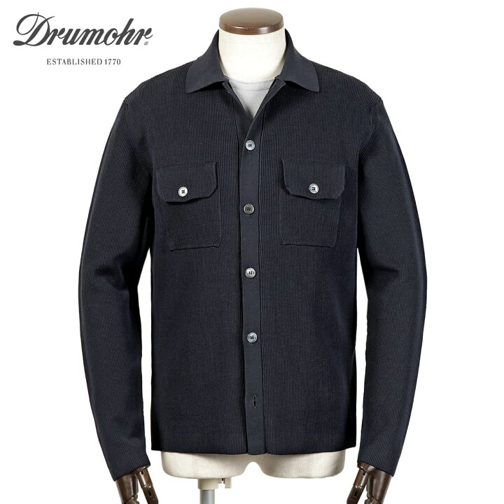 楽天市場】【SALE】ドルモア Drumohr ／ 25SS コットン9ゲージリブ編み 