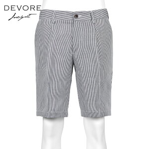 �ySALE�z�f���H�� �C���`�s�b�g DEVORE incipit �^ 25SS ���l���R�b�g���c�C���X�g���C�v1�v���[�c�V���[�����O�V���[�c�uBERMUDA LEISURE CHINO�v�i�z���C�g×�l�C�r�[�^0394�j�y���b�s���O�Ή��z�^ �V