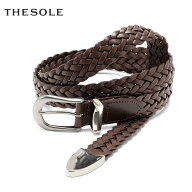 【ポイント10倍】ザソール THE SOLE ／【国内正規品】／ 手編みカーフメッシュプンターレベルト「Puntale…