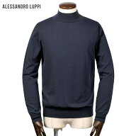 アレッサンドロルッピ Alessandro Luppi ／ 26SS FILMARドライコットンハイゲージ長袖モックネックニット…