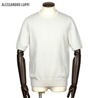 アレッサンドロルッピ Alessandro Luppi ／ 26SS 当店別注GIZA86コットン10ゲージ半袖クルーネックニット…
