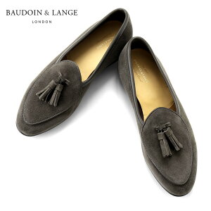 �{�[�h�C���A���h�����W BAUDOIN & LANGE �^�y�������K�i�z�^ �J�[�t�X�G�[�h�^�b�Z�����[�t�@�[�uSAGAN CLASSIC TASSELS�v�iBARK GREY�^�o�[�N�O���[�j�^ �����Y �C�M���X �C �x���W�����V���[�Y �X��