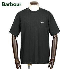 バブアー Barbour 【国内正規品】 ／ 26SS コットンテンジク半袖クルーネックカットソー「APAC DALTON T-SHIRT（MTS1678）」（ブラック）【ラッピング対応】／ メンズ トップス 半袖Tシャツ 天竺 オーバーサイズ