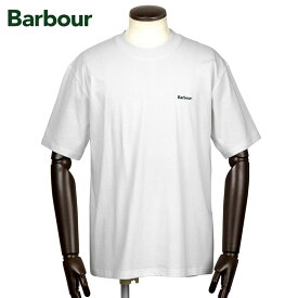 バブアー Barbour 【国内正規品】 ／ 26SS コットンテンジク半袖クルーネックカットソー「APAC DALTON T-SHIRT（MTS1678）」（ホワイト）【ラッピング対応】／ メンズ トップス 半袖Tシャツ 天竺 オーバーサイズ