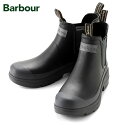 【ポイント10倍】 バブアー Barbour 【国内正規品】 ／ ラバーサイドゴアレインシューズ「NIMBUS（MRF0028）」（ブラ…