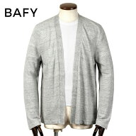 【10%OFFクーポン】バフィー BAFY ／ リネンコットン14ゲージボタンレスニットカーディガン「L2785」（ラ…