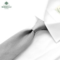 【訳あり】【返品・交換不可】 ルイジボレッリ ルイジボレリ LUIGI BORRELLI ／ 26SS シルクツイルソリッ…
